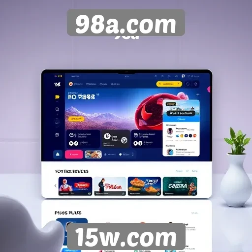 Interface e usabilidade do 98a.com em foco