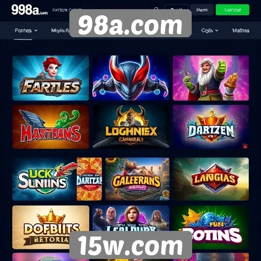 98a.com oferece diversidade de jogos online
