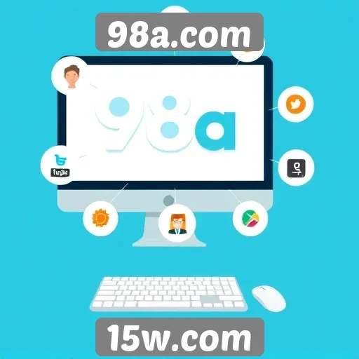 Visão geral das funcionalidades do site 98a.com